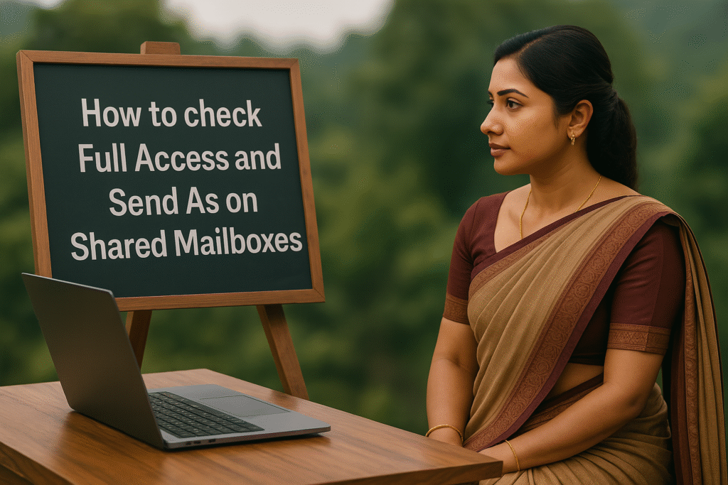 How to check Full Access & Send As Permissions on Shared Mailboxes using PowerShell