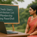 How to check User’s Distribution List Membership Using PowerShell