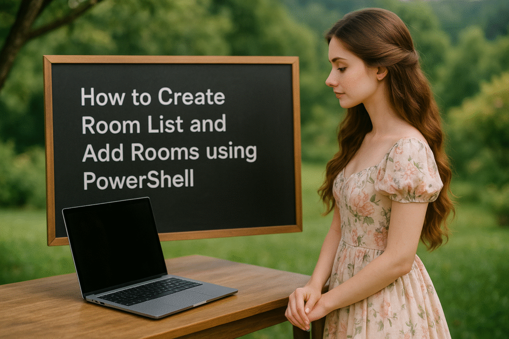How to Create a Room List and Add Meeting Rooms in Microsoft 365 Using PowerShell