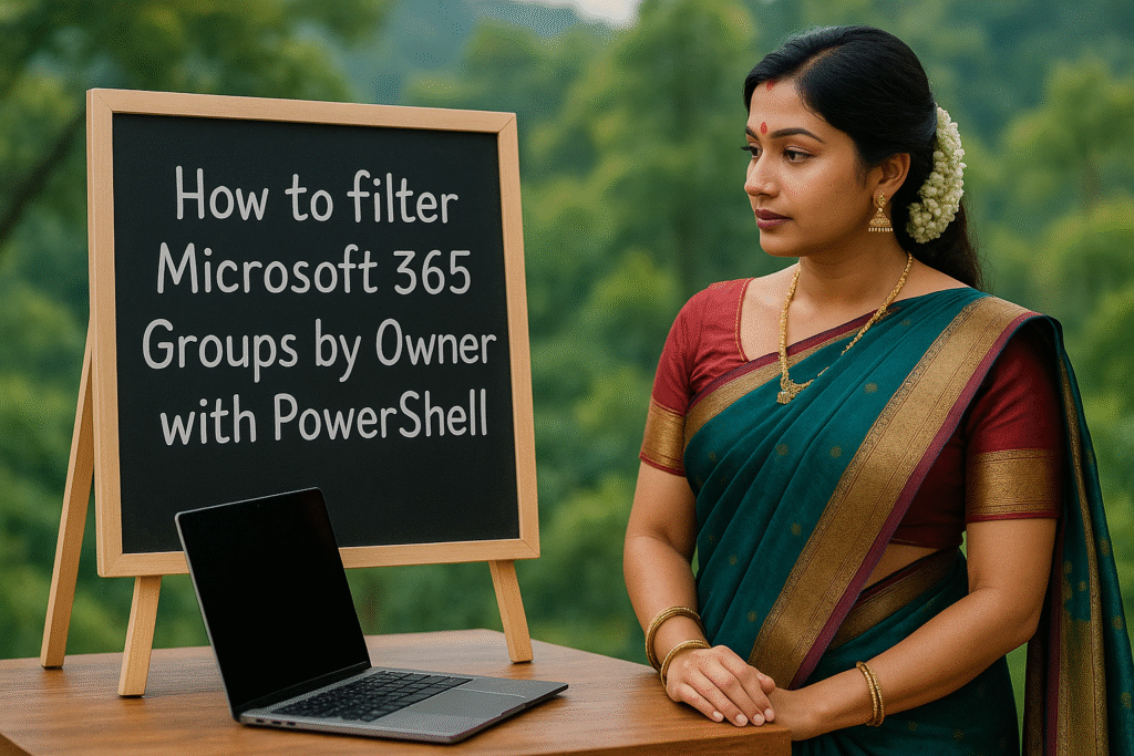 filter microsoft 365 groups by owner powershell 1