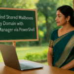 find shared mailboxes by domain with managers 1