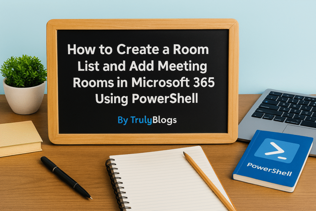 How to Create a Room List and Add Meeting Rooms in Microsoft 365 Using PowerShell – Step-by-Step Guide - Truly Blogs