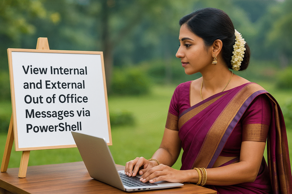 How to view Internal & External OOO Messages using PowerShell (Multi-User)