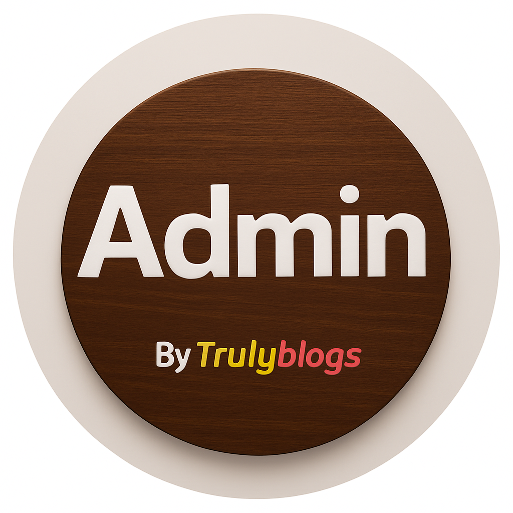 TrulyBlogs - Admin